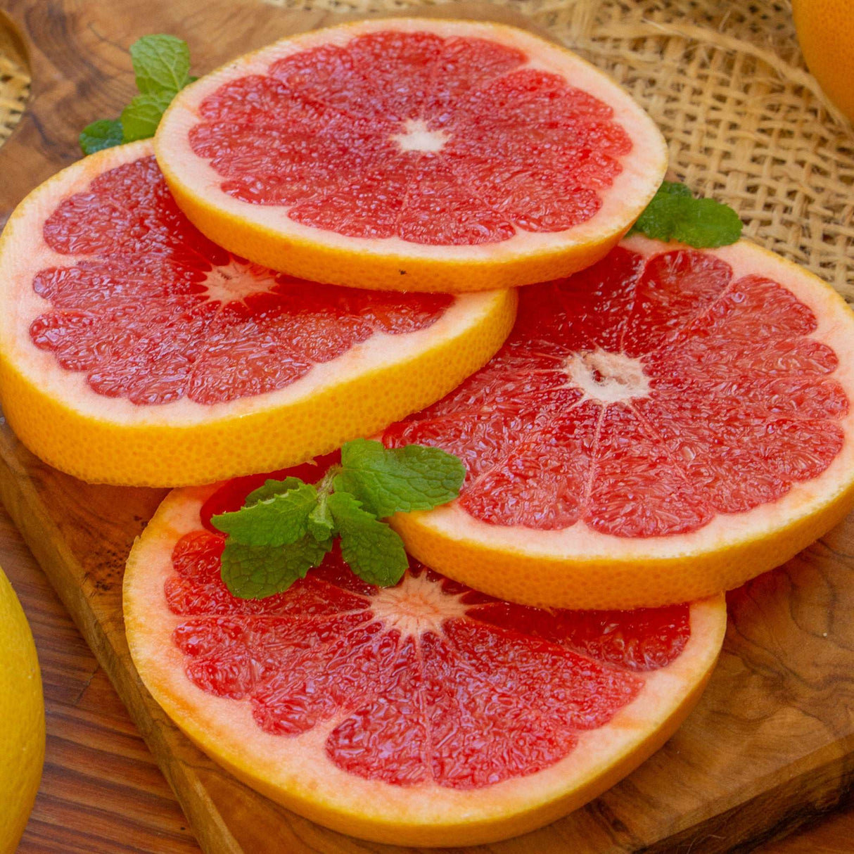 Grapefruit rose-rot Scheiben