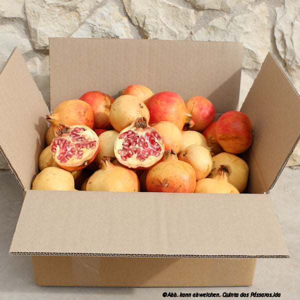 Granatäpfel rustica / Caixa de romãs, 5 kg BOX