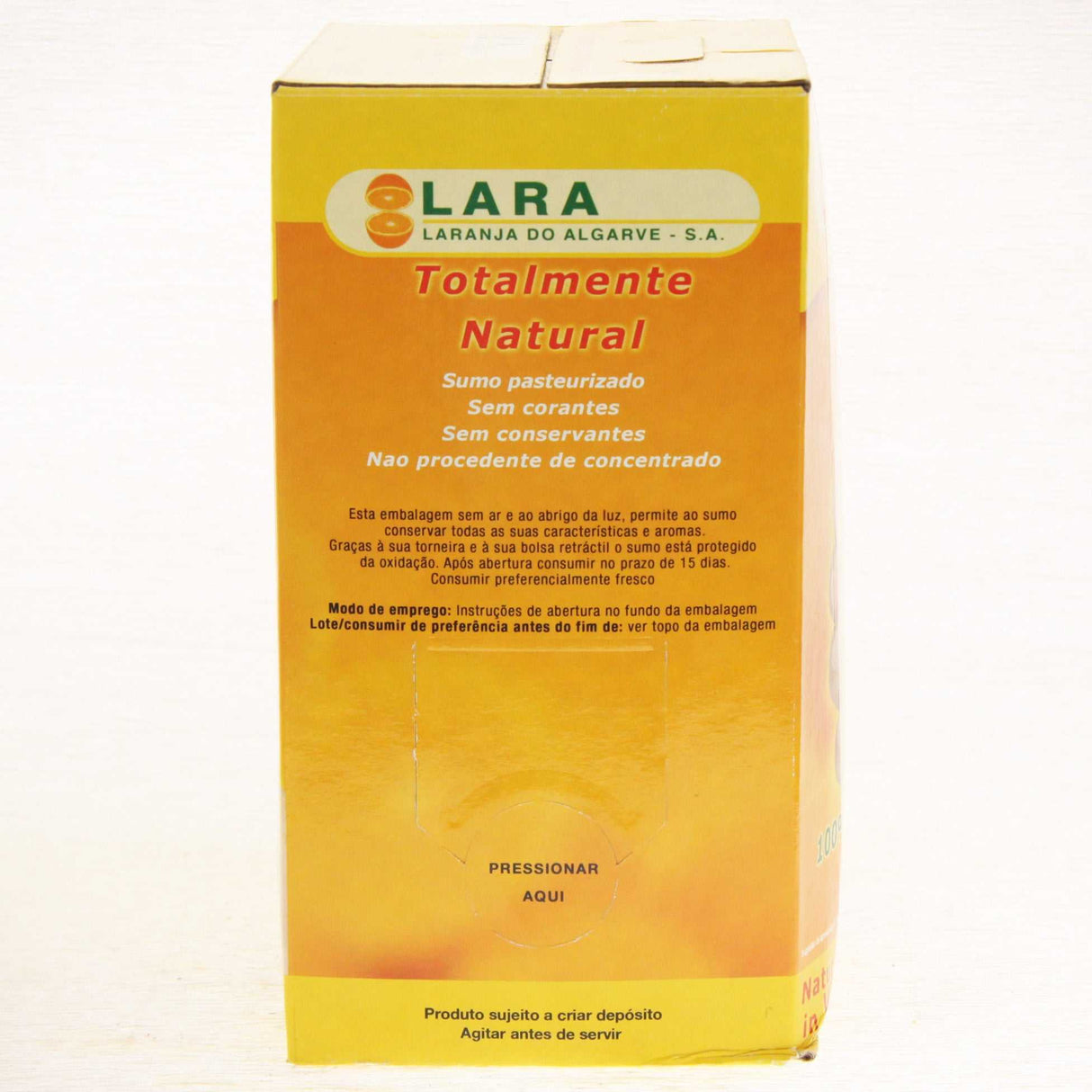 Orangen-Direktsaft ohne Konservierungsstoffe Seite