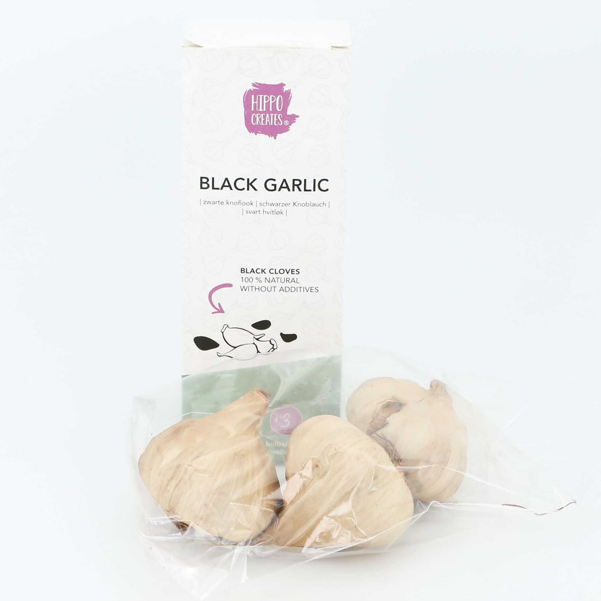 Schwarzer Knoblauch Packung