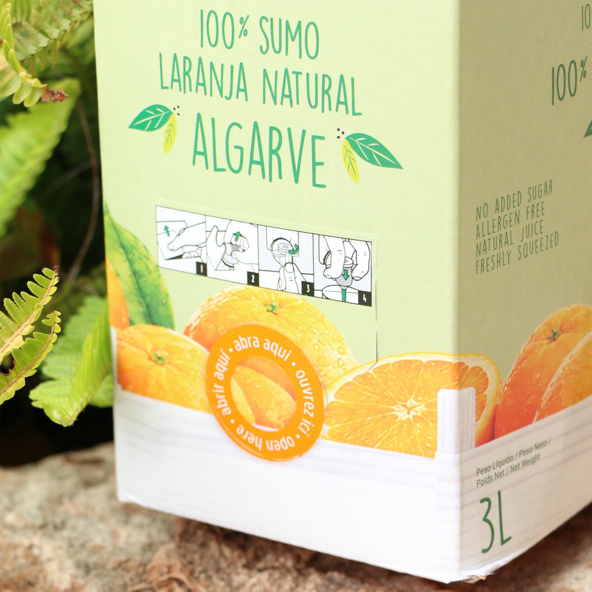 Orangen-Direktsaft / Frutta Nature Zapfhahn