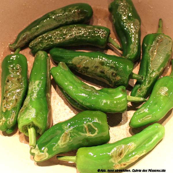 Bratpaprika angebraten