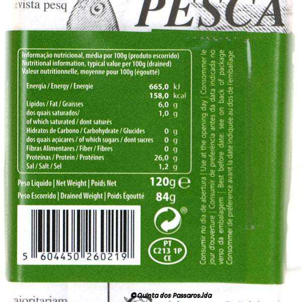 Thunfisch-Filets mit Molho Cru / Santa Catarina / Filet de atum com molho cru, 120g