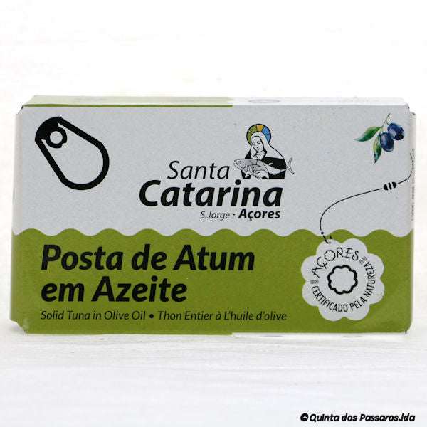Thunfisch-Stücke in Olivenöl / Santa Catarina / Posta de atum em azeite, 120g