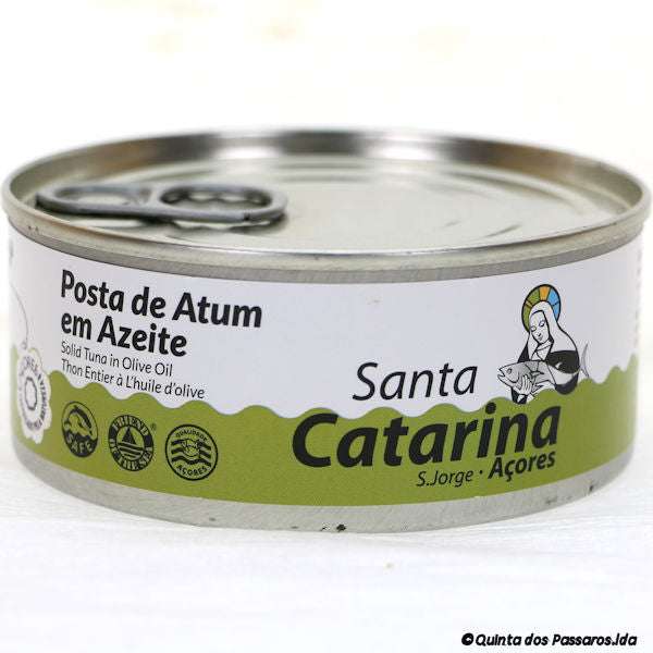 Tuna pieces in olive oil / Santa Catarina / Posta de atum azeite, 160g