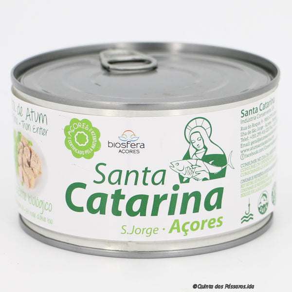 Thunfisch-Stücke in Bio-Olivenöl / Santa Catarina / Posta de atum em azeite bio, 375g