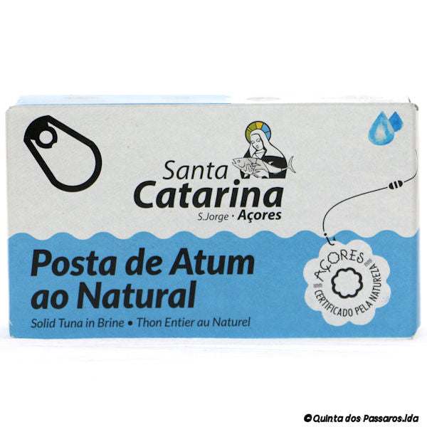 Thunfisch-Stücke naturell / Santa Catarina / Posta de atum natural, 120g