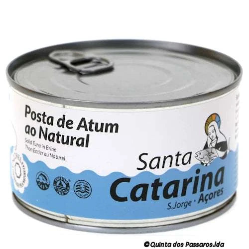 Thunfisch-Stücke naturell / Santa Catarina / Posta de atum natural, 375g