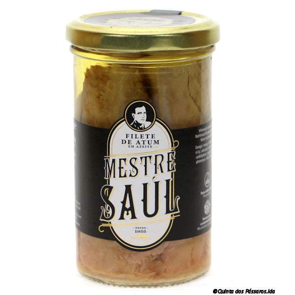 Thunfisch-Filets in Olivenöl / Mestre Saúl, 1 Jahr gereift / Filets de atum em azeite, 250g