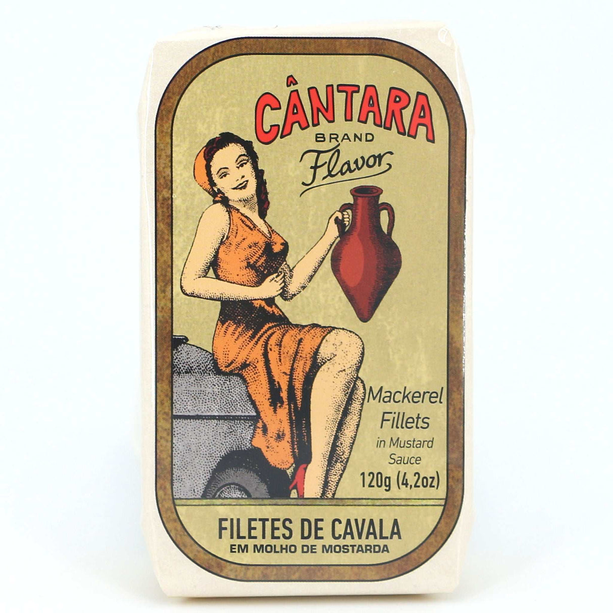 Filets de maquereau sauce moutarde / Cântara / Filetes de cavala em molho de mostarda, 120g