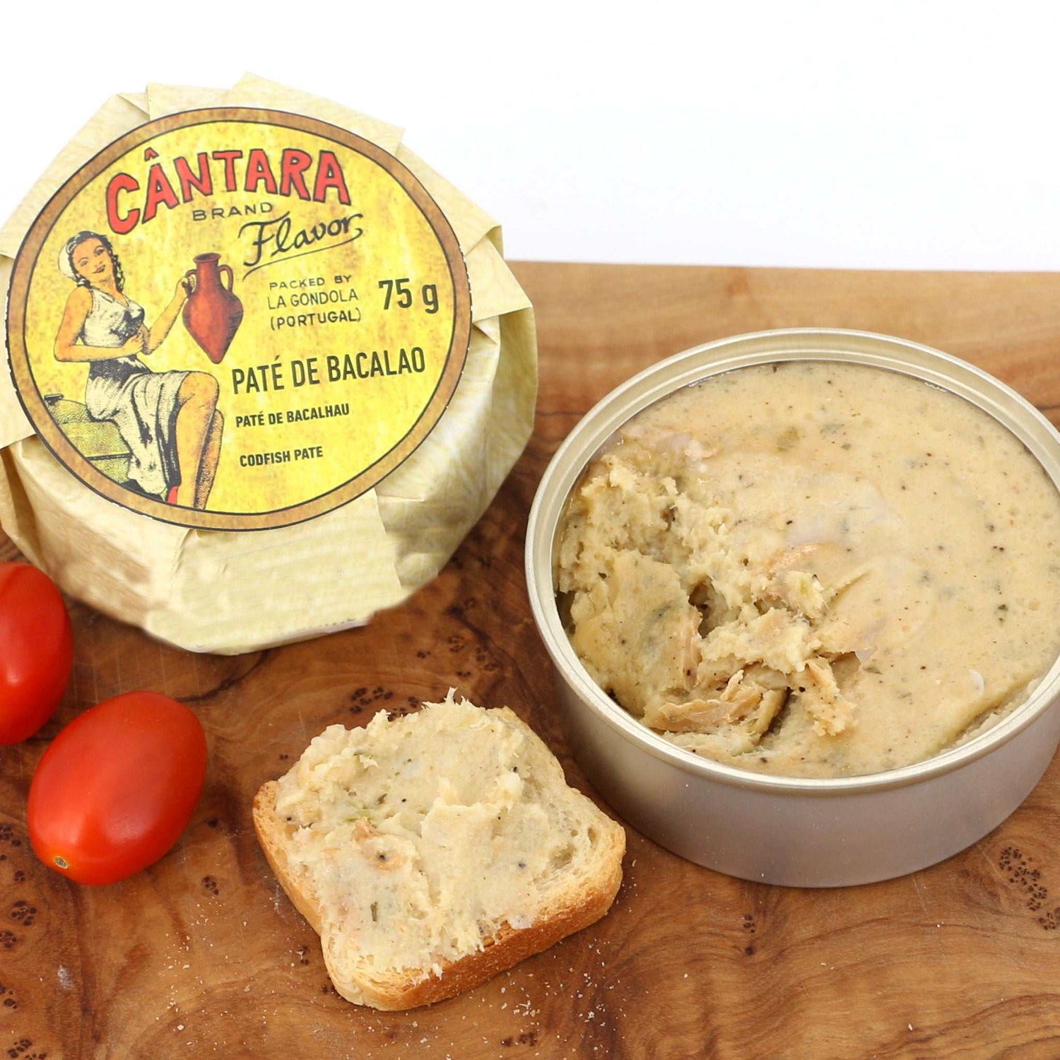 Kabeljau Paté Cântara Dose offen