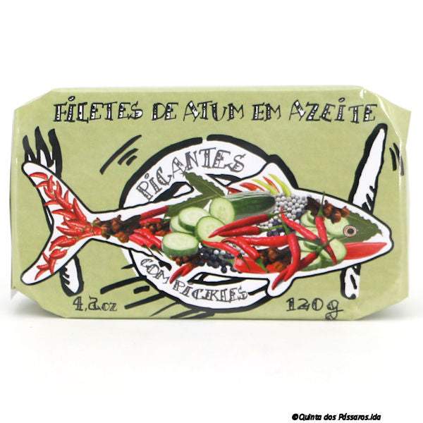 Thunfisch-Filets in Olivenöl, mit Gemüse pikant / Cântara / Atum creative pickles, 120g