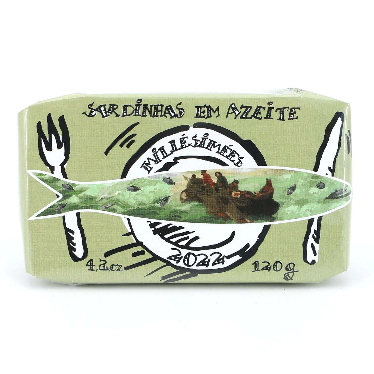 Sardine in Olivenöl Millésimées Jahrgang 2022 Cântara