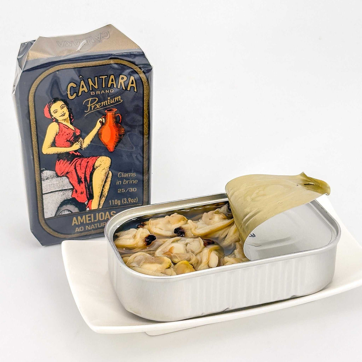 Venusmuscheln in Salzwasser Seite