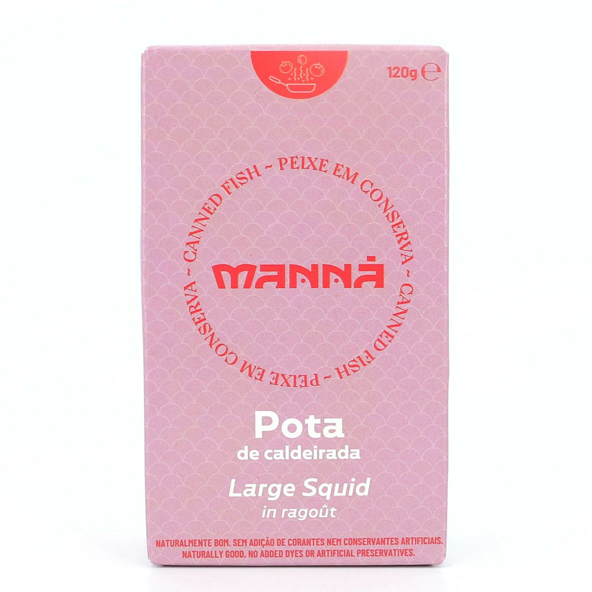 Tentakel vom Jumbo-Kalmar in American-Sauce Manná