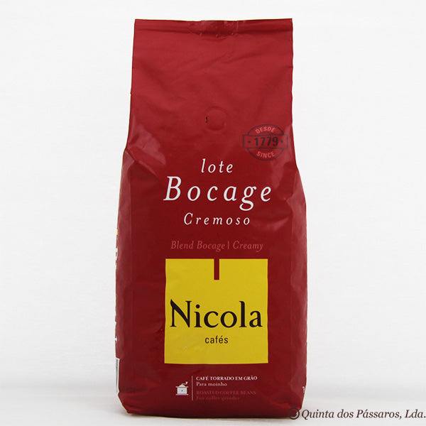 Kaffee Bocage cremoso ganze Bohne Nicola