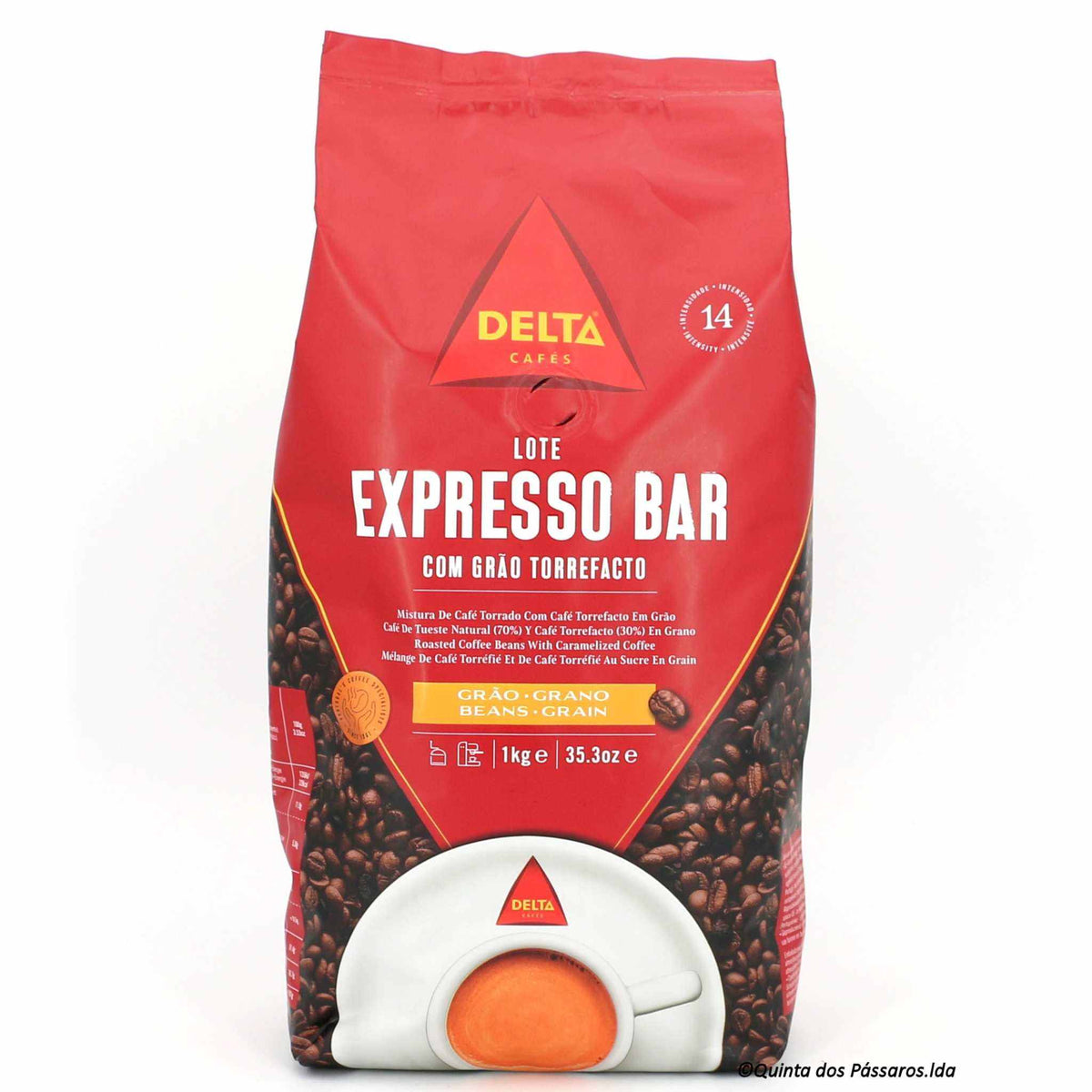 Kaffee Espresso Bar ganze Bohne, spezielle Röstung Delta