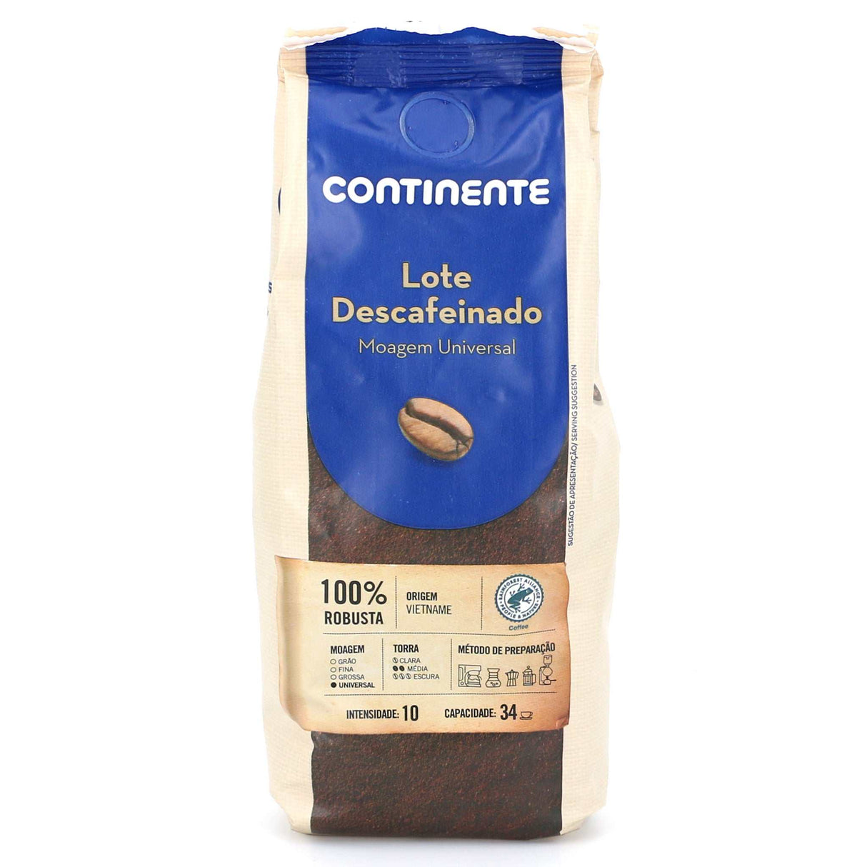 Kaffee ohne Koffein gemahlen