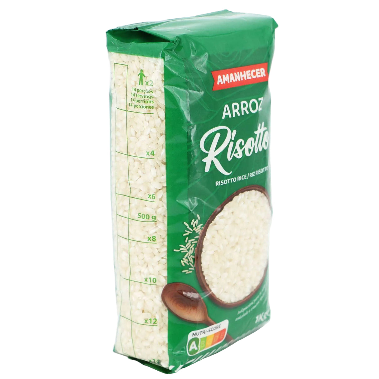 Reis Risotto Packung Seite