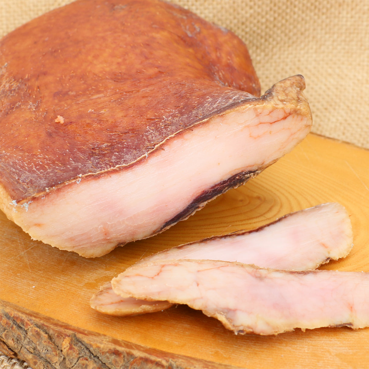 Guanciale vom schwarzen Schwein
