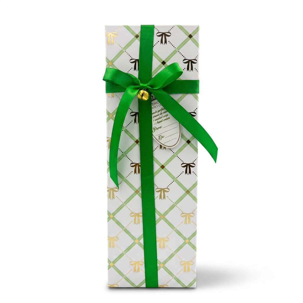 Geschenkset Duftseife + Handcreme Vanille Amber Essências de Portugal Packung Vorne