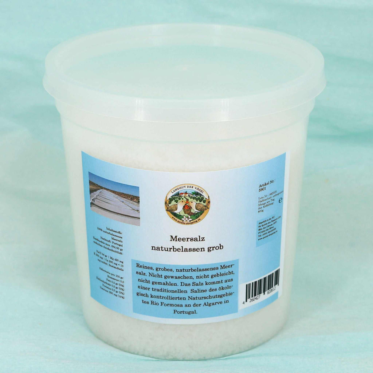 Meersalz grob Becher