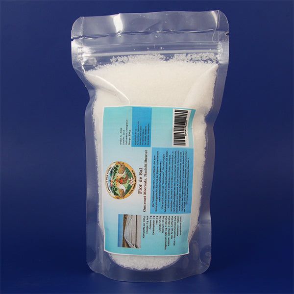 Gourmet Meersalz im Nachfüllbeutel / Flor de sal no saco, 250g