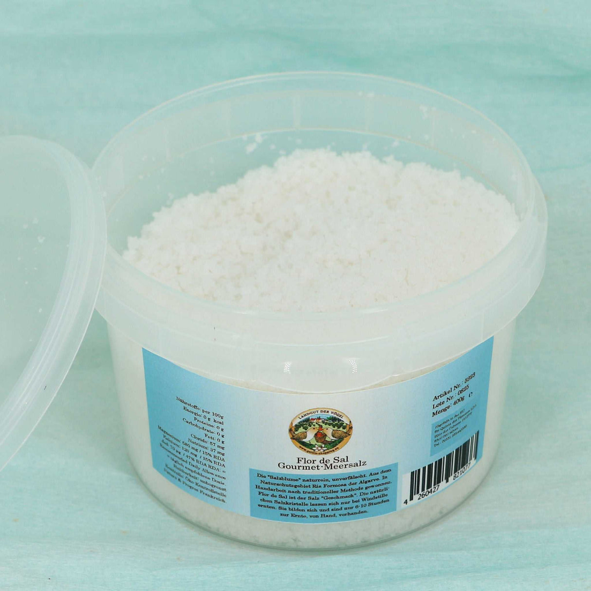 Gourmet Meersalz Becher offen