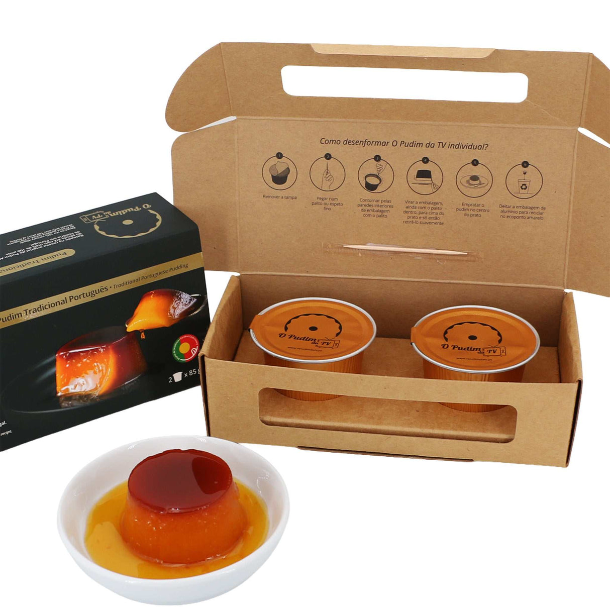 Creme Pudding 2er pack offen