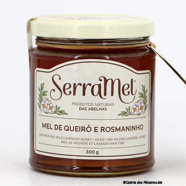 Heide- und wilder Lavendelhonig, Serramel / Mel de queiró e rosmaninho, 300g