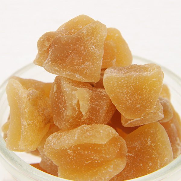 Ingwerstücke, leicht scharf, Icing powder