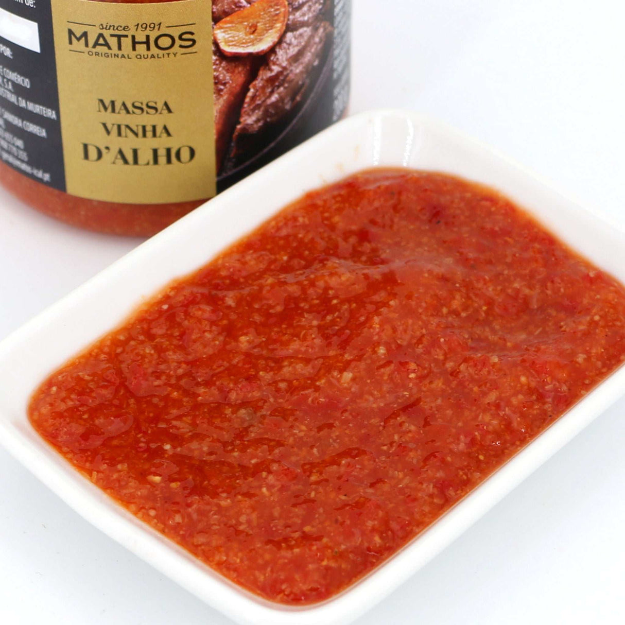 Paprika-Knoblauch Marinade oben