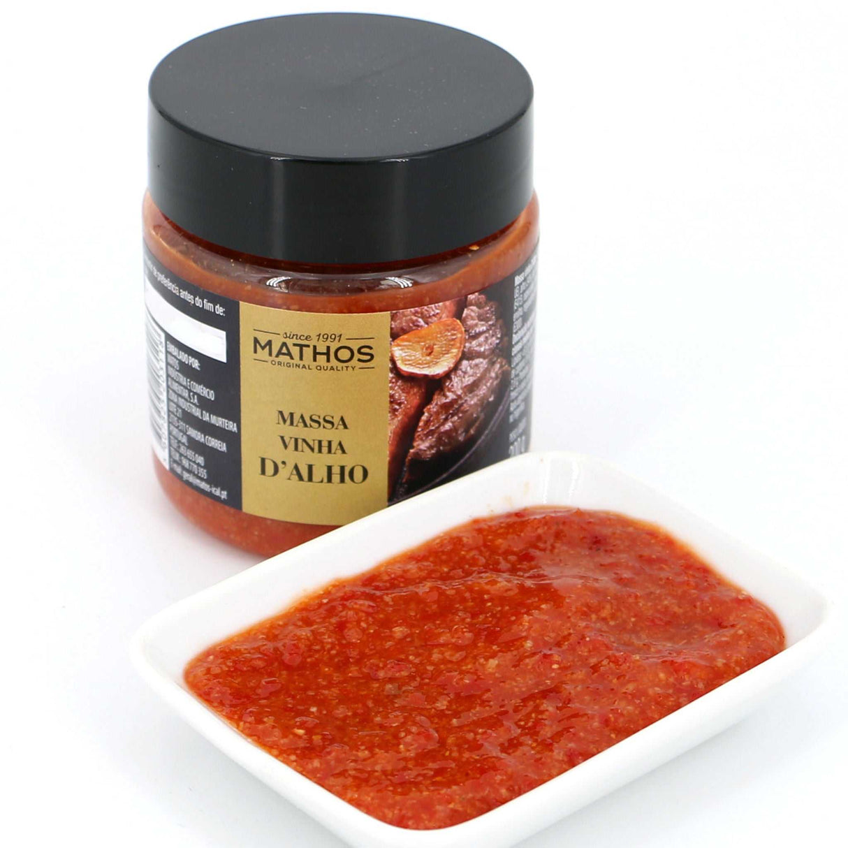 Paprika-Knoblauch Marinade offen