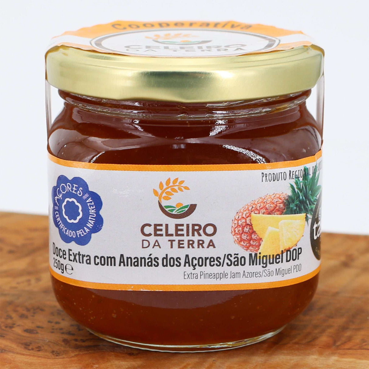 Ananas Fruchtaufstrich Celeiro da Terra vorne