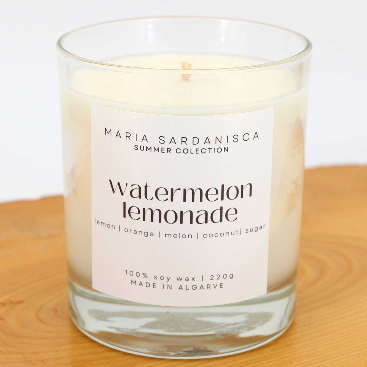 Duftkerze Wassermelonen Lemonade vorne