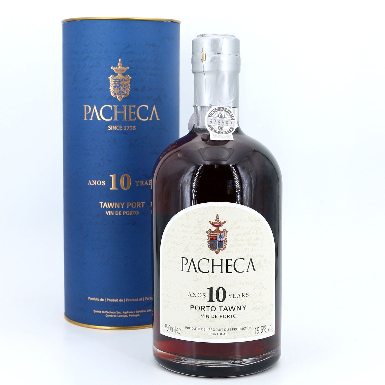 Port wine Tawny 10 years / Pacheca / Vinho do porto tawny 10 anos, 750ml