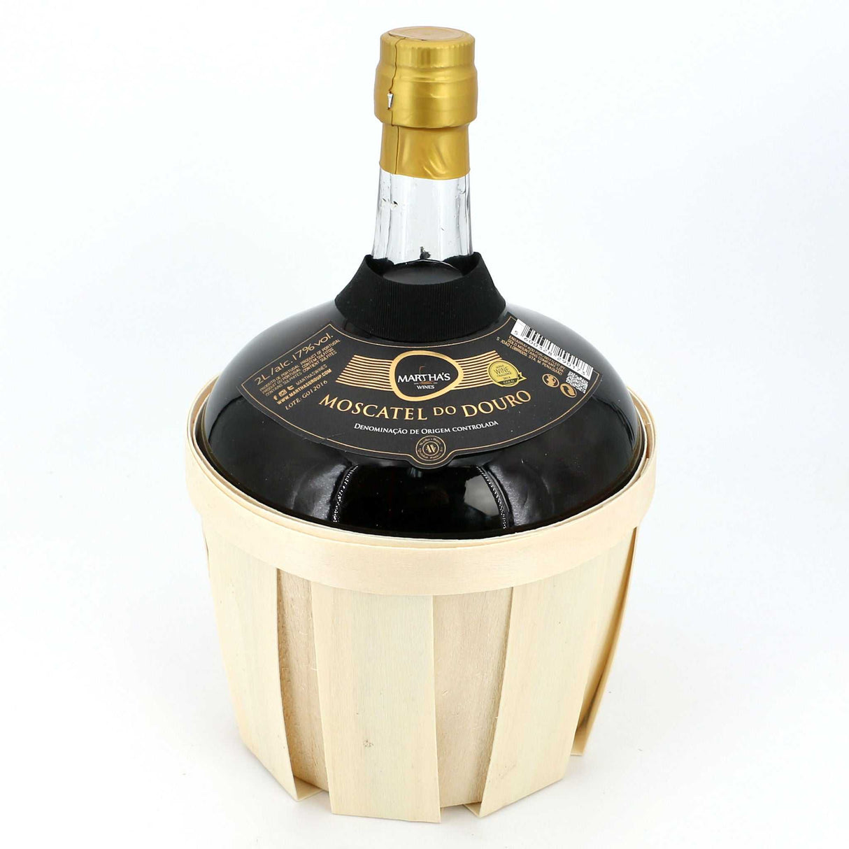 Süßer Dessertwein Martha's /Moscatel do Douro vorne