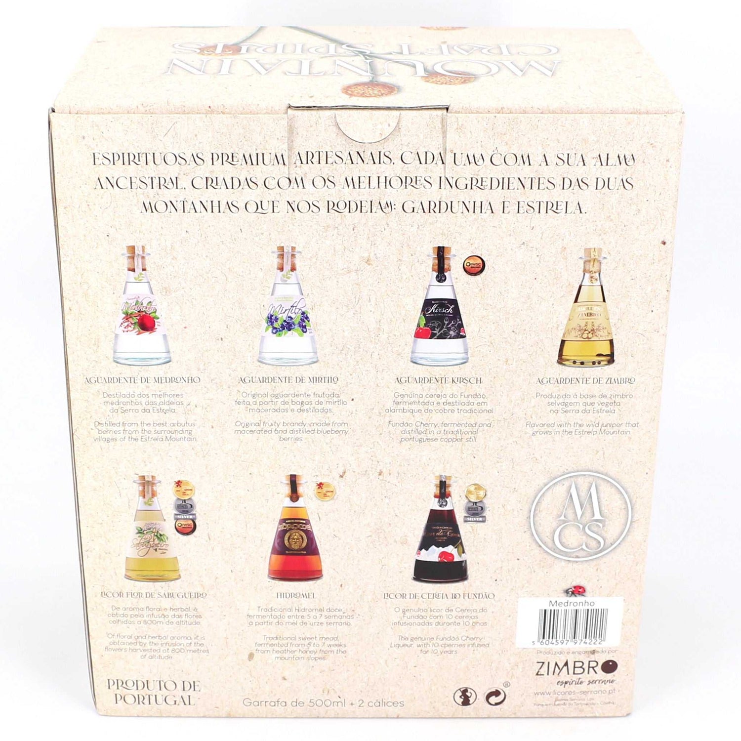 Erdbeerbaum Brand Geschenkset hinten