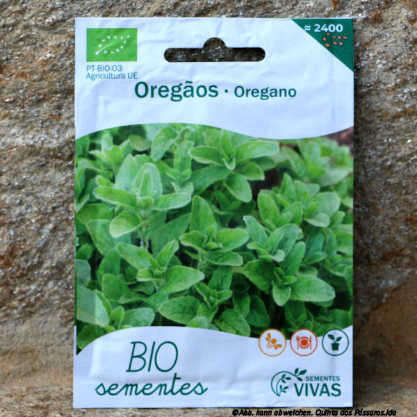 Oregano seeds / Sementes de orégãos, organic, unidade