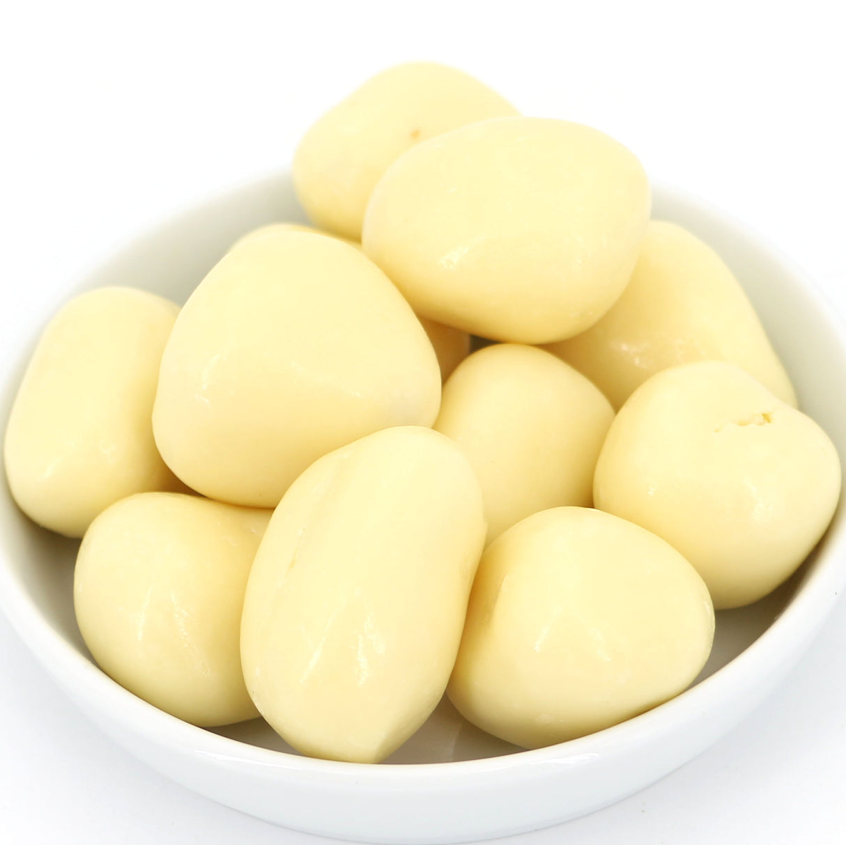 Candied ginger in white chocolate / Gengibre com chocolate branco, 200g