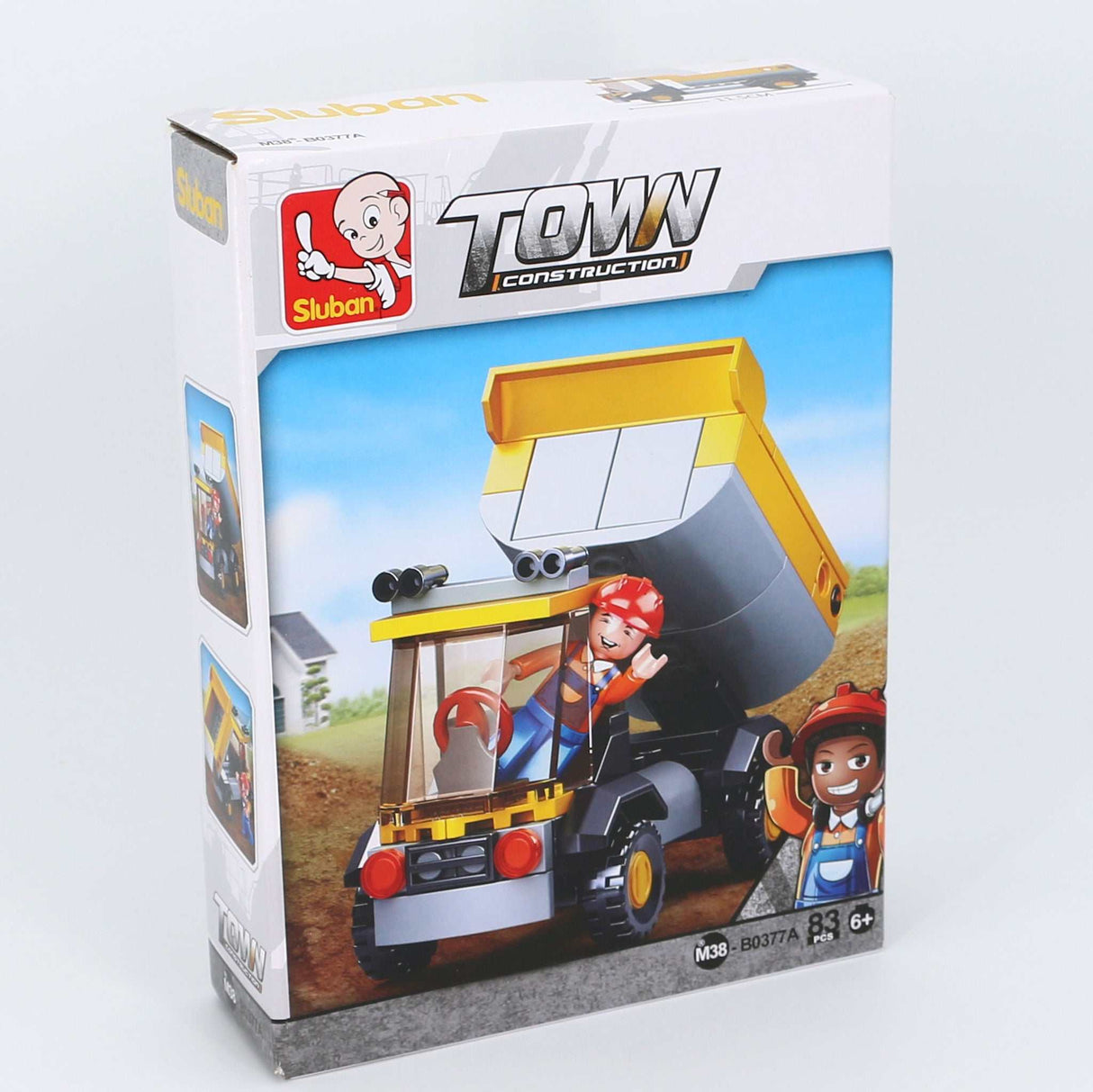 Sluban Klemmbausteine Kipplader