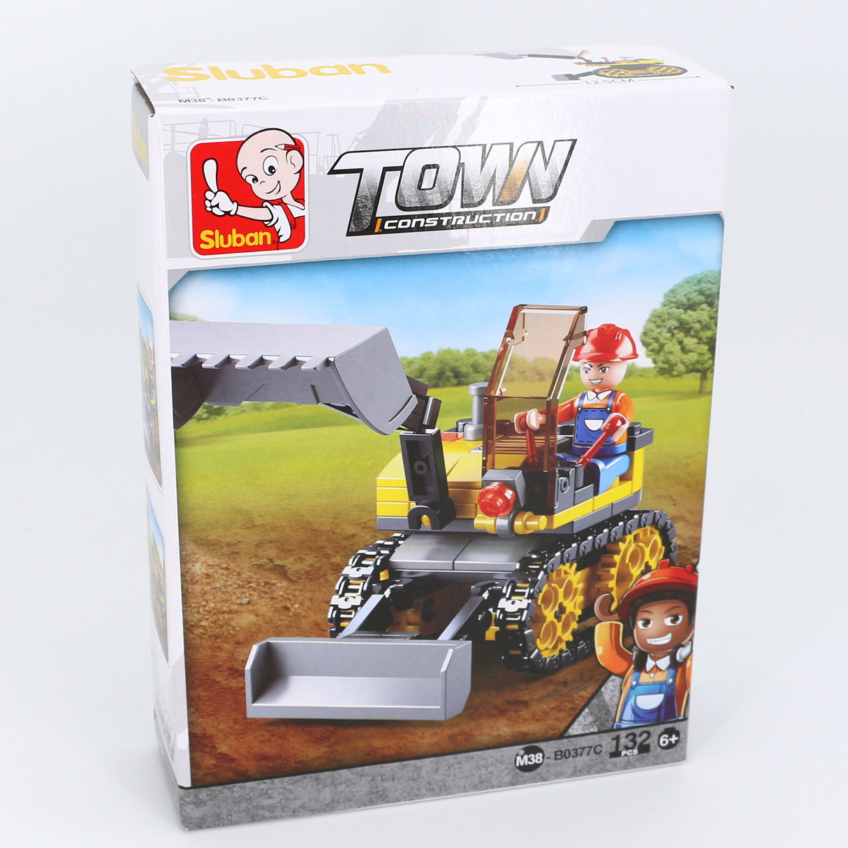 Sluban Klemmbausteine Bulldozer