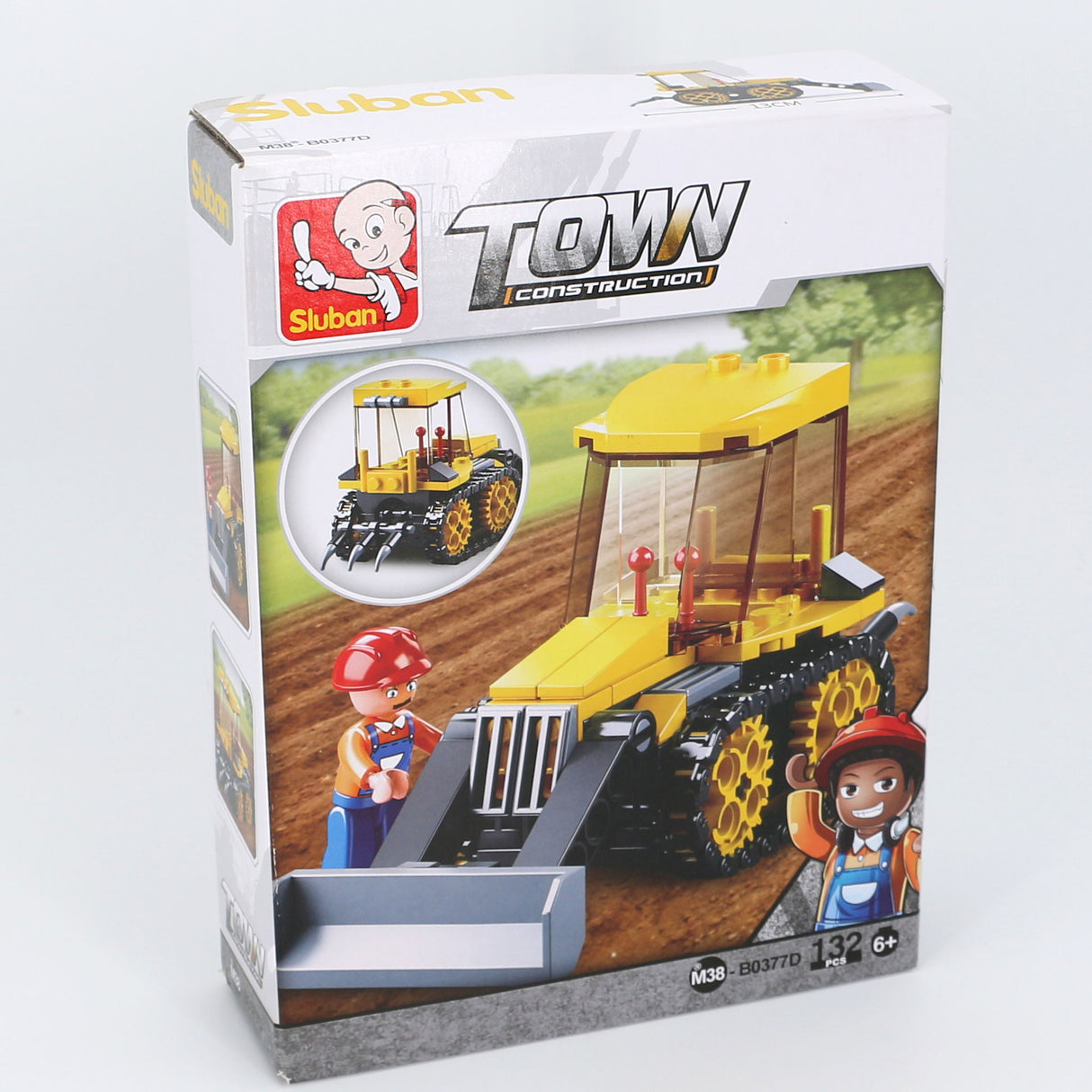 Sluban Klemmbausteine kleiner Bagger