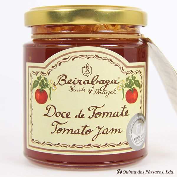 Rote-Tomaten Fruchtaufstrich Glas vorne