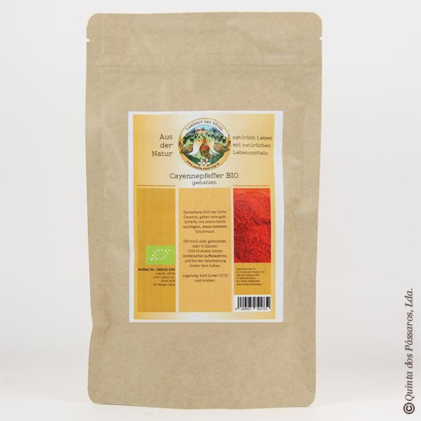 Cayennepfeffer, Chili gemahlen