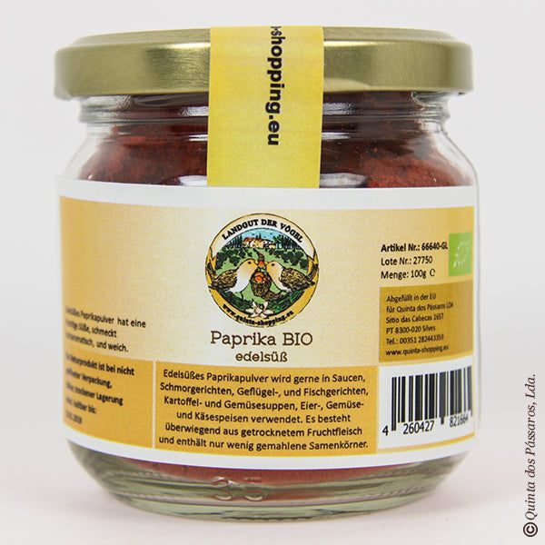 paprika edelsüß im glas bio