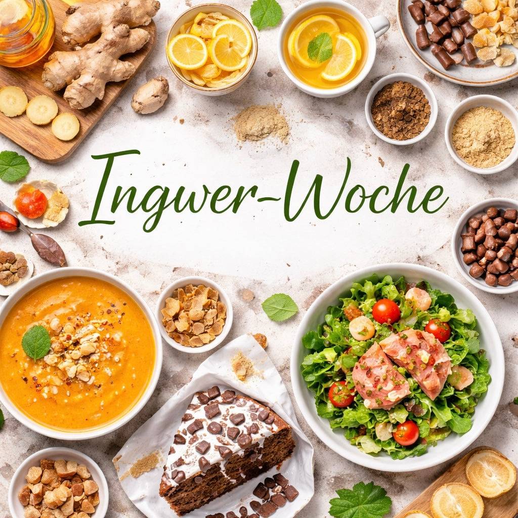 Ingwer in all seinen Facetten