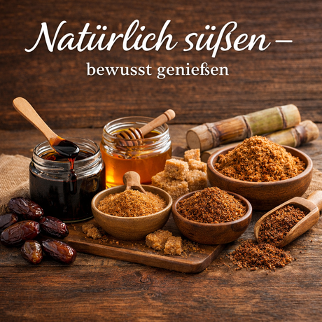 Natürlich süßen Zucker-Alternativen