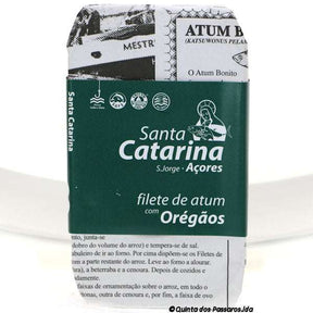 Thunfischfilets in Olivenöl mit Oregano