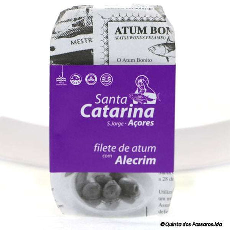 Filets de thon à l'huile d'olive au romarin / Santa Catarina / Filet de atum em azeite com alecrim, 120g